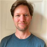 Amerikanischer Englischlehrer, der in Leipzig lebt